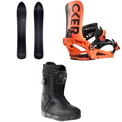 Nidecker The Gun Snowboard ​+ Kaon-Pro Snowboard Bindings ​+ Kita Snowboard Boots 2026