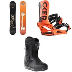 Nidecker Sensor Mons Snowboard ​+ Kaon-Pro Snowboard Bindings ​+ Kita Snowboard Boots 2026