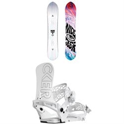 Nidecker Alpha Snowboard ​+ Kaon Snowboard Bindings 2026