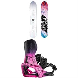 Nidecker Alpha Snowboard ​+ LT Supermatic Snowboard Bindings 2026