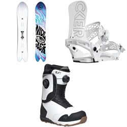 Nidecker Beta Snowboard ​+ Kaon Snowboard Bindings ​+ Rift Snowboard Boots 2026