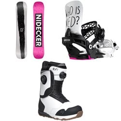 24-25モデル. NIDECKER .『 RIFT W 』. White . ナイデッカー