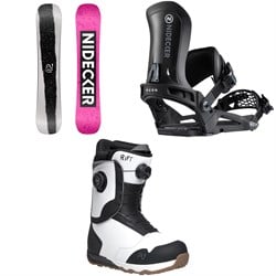 Nidecker Sensor Team Snowboard ​+ Muon Snowboard Bindings ​+ Rift Snowboard Boots 2026