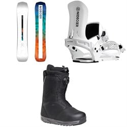 Nidecker Escape Snowboard ​+ Muon Snowboard Bindings ​+ Cascade Snowboard Boots 2026