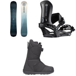 Nidecker Play Snowboard ​+ Muon Snowboard Bindings ​+ Sierra Snowboard Boots 2026