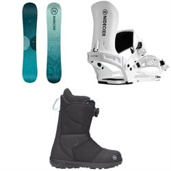Nidecker Elle Snowboard ​+ Muon Snowboard Bindings ​+ Sierra Snowboard Boots - Women's 2026