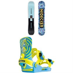 Nidecker Cheat Code Snowboard ​+ Ollie Snowboard Bindings - Kids' 2026