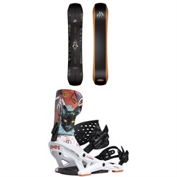 Jones Mountain Twin Pro Snowboard ​+ Meteorite Rallycat Snowboard Bindings 2026