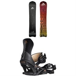 Jones Freecarver 9000S Snowboard ​+ Aurora Snowboard Bindings - Women's 2026