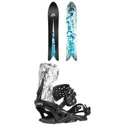 Jones Storm Wolf Snowboard ​+ Meteorite Surf Series Snowboard Bindings 2026