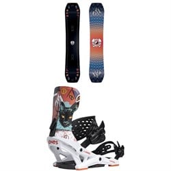 Jones Tweaker Pro Snowboard ​+ Meteorite Rallycat Snowboard Bindings 2026