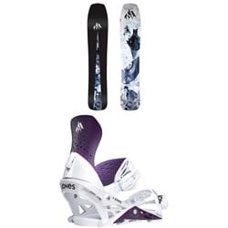 Jones Mind Expander Snowboard ​+ Aurora Snowboard Bindings - Women's 2026