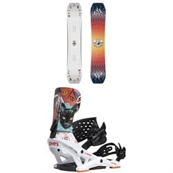 Jones Tweaker Snowboard ​+ Meteorite Rallycat Snowboard Bindings 2026