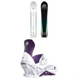 Jones Stratos Snowboard ​+ Aurora Snowboard Bindings - Women's 2026