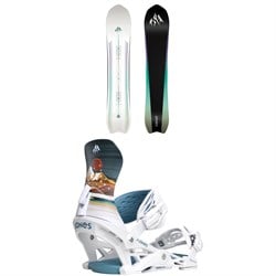 Jones Stratos Snowboard ​+ Aurora Snowboard Bindings - Women's 2026