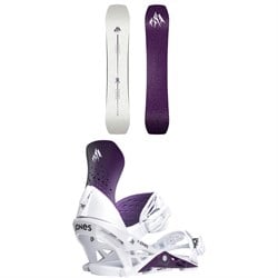 Jones Airheart 2.0 Snowboard ​+ Aurora Snowboard Bindings - Women's 2026
