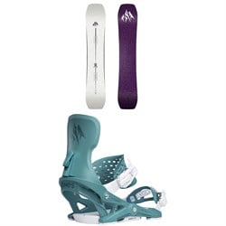 Jones Airheart 2.0 Snowboard ​+ Equinox Snowboard Bindings - Women's 2026