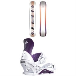 Jones Twin Sister Snowboard ​+ Aurora Snowboard Bindings - Women's 2026