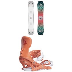 Jones Tweaker Snowboard ​+ Equinox Snowboard Bindings - Women's 2026