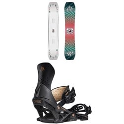 Jones Tweaker Snowboard ​+ Aurora Snowboard Bindings - Women's 2026