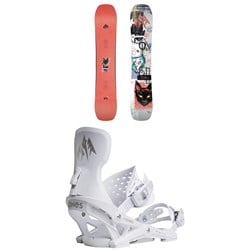 Jones Rally Cat Snowboard ​+ Equinox Snowboard Bindings - Women's 2026