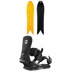 United Shapes Experiment Snowboard ​+ Union Ultra Snowboard Bindings 2026