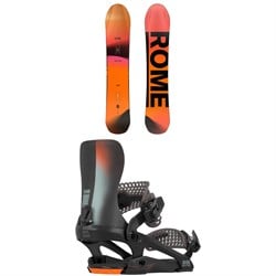 Rome Ravine Snowboard ​+ 390 Boss Pro FW Snowboard Bindings 2026