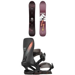 Rome Stale Crewzer Snowboard ​+ Katana Pro AW Snowboard Bindings 2026