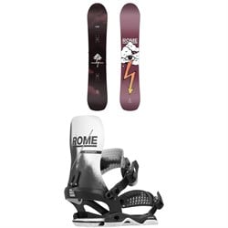 Rome Stale Crewzer Snowboard ​+ Katana AW Snowboard Bindings 2026