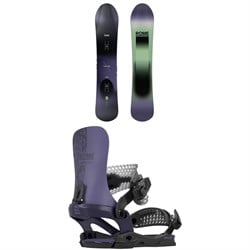 Rome Ravine Snowboard ​+ Brass AW Snowboard Bindings - Women's 2026