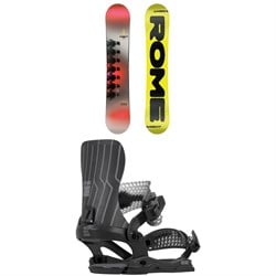 Rome Agent Snowboard ​+ 390 Boss AW Snowboard Bindings 2026