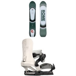 Rome Muse Snowboard ​+ Brass AW Snowboard Bindings - Women's 2026