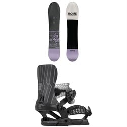 Rome Service Dog Snowboard ​+ 390 Boss AW Snowboard Bindings 2026
