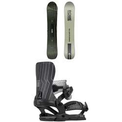 Rome Warden Snowboard ​+ 390 Boss AW Snowboard Bindings 2026