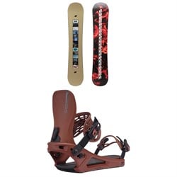 K2 World Peace Snowboard ​+ Bond Snowboard Bindings 2025