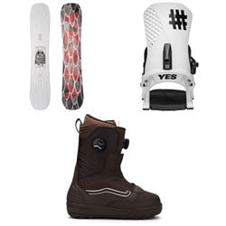 Yes. Standard XTRM Snowboard ​+ Drive Snowboard Bindings ​+ Vans Verse Snowboard Boots 2026