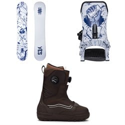 Yes. Airmaster XTRM Fridge 3D Snowboard ​+ Airmaster Fridge Snowboard Bindings ​+ Vans Verse Snowboard Boots 2026
