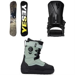 Yes. Greats Snowboard ​+ Drive Snowboard Bindings ​+ Vans Infuse Snowboard Boots 2026