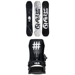 Yes. Cream Halldor 3D Snowboard ​+ Select Snowboard Bindings 2026