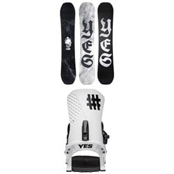 Yes. Cream Halldor 3D Snowboard ​+ Drive Snowboard Bindings 2026