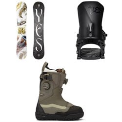 Yes. Hel Yes Snowboard ​+ Conda Snowboard Bindings ​+ Vans Viaje Range Edition Snowboard Boots - Women's 2026