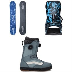 Yes. Airmaster 3D Snowboard ​+ Airmaster Snowboard Bindings ​+ Vans Aura Pro Snowboard Boots 2026