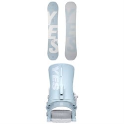Yes. Basic Snowboard ​+ Vetta Snowboard Bindings - Women's 2026