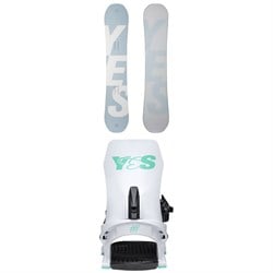 Yes. Basic Snowboard ​+ Rebel Snowboard Bindings - Women's 2026