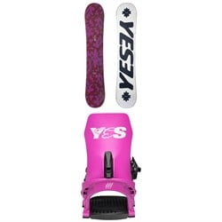 Yes. Frenzy Snowboard ​+ Rebel Snowboard Bindings - Women's 2026