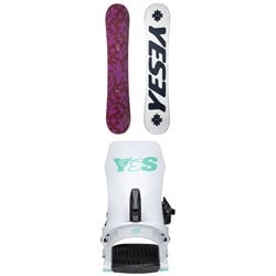 Yes. Frenzy Snowboard ​+ Rebel Snowboard Bindings - Women's 2026
