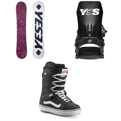 Yes. Frenzy Snowboard ​+ Rebel Snowboard Bindings ​+ Vans Hi Standard OG Snowboard Boots - Women's 2026