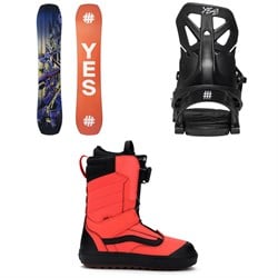 Yes. First Basic Snowboard ​+ NX-Gen Snowboard Bindings ​+ Vans Juvie OG Snowboard Boots - Kids' 2026