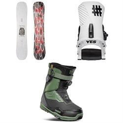 Yes. Standard XTRM Snowboard ​+ Drive Snowboard Bindings ​+ thirtytwo TM-2 XLT Double Boa Snowboard Boots 2026