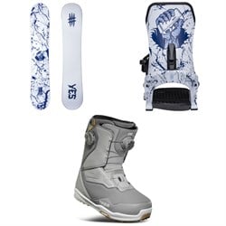 Yes. Airmaster XTRM Fridge 3D Snowboard ​+ Airmaster Fridge Snowboard Bindings ​+ thirtytwo TM-2 Double Boa Snowboard Boots 2026